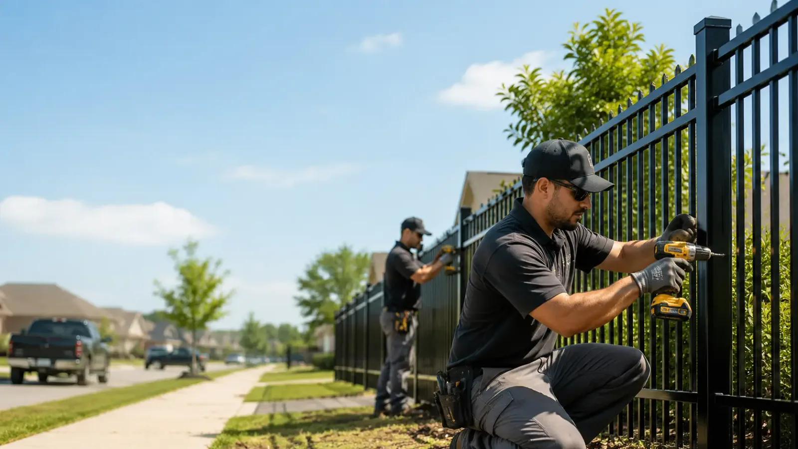 Metal Fence Installation in Crossville, TN